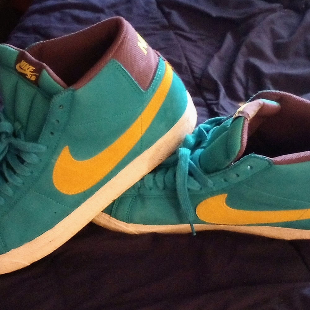 Nike SB Blazer Premium Aquamarine 2009 sz13 **LIKE NEW WITH BOX**